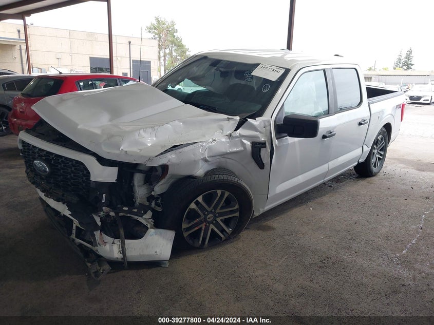 VIN 1FTEW1CP4PKF04195 2023 FORD F-150 XL
