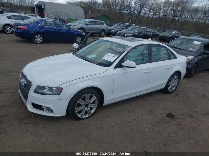 WAUBFAFL0AN007627 | 2010 AUDI A4