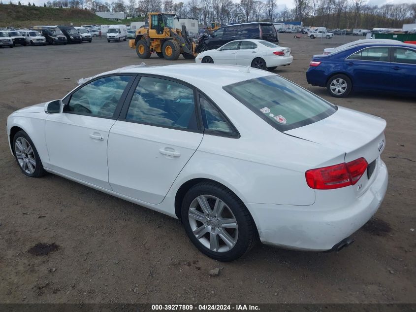 WAUBFAFL0AN007627 | 2010 AUDI A4