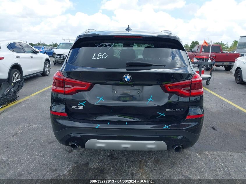 2020 BMW X3 Sdrive30I VIN: 5UXTY3C04L9C69817 Lot: 39277813