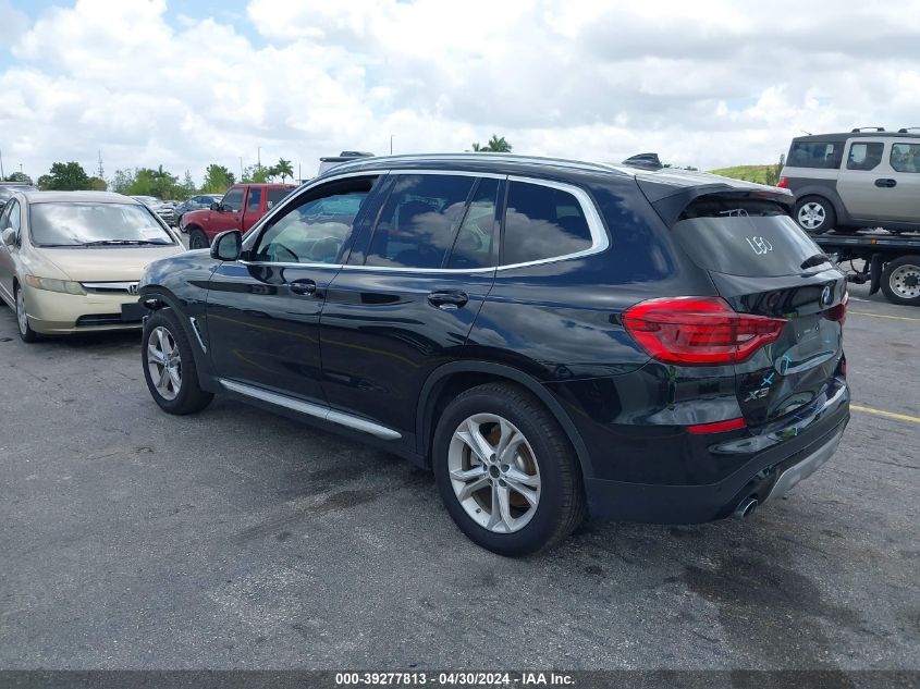 2020 BMW X3 Sdrive30I VIN: 5UXTY3C04L9C69817 Lot: 39277813