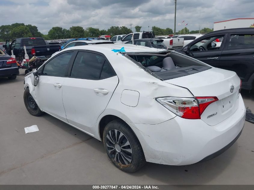 2015 TOYOTA COROLLA LE - 5YFBURHE9FP207695