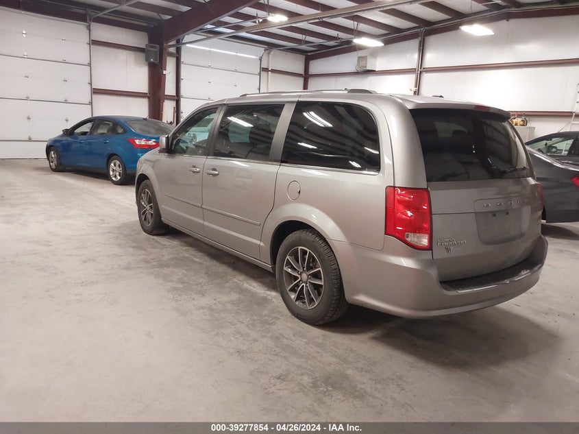 VIN 2C4RDGCG7HR603896 2017 DODGE GRAND CARAVAN SXT