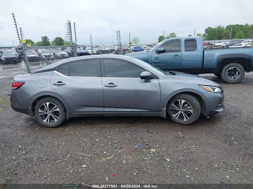 2021 Nissan Sentra Sv Xtronic Cvt VIN: 3N1AB8CV8MY317883 Lot: 39277863