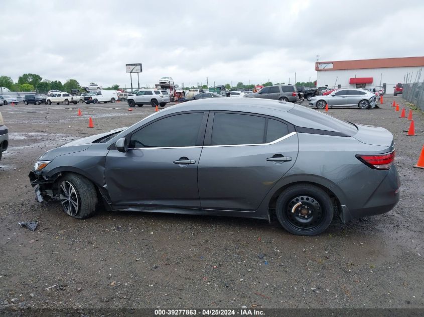 2021 Nissan Sentra Sv Xtronic Cvt VIN: 3N1AB8CV8MY317883 Lot: 39277863