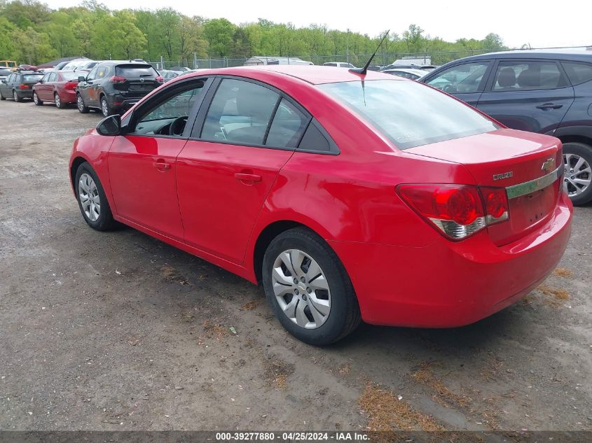 1G1PA5SG7E7410479 | 2014 CHEVROLET CRUZE