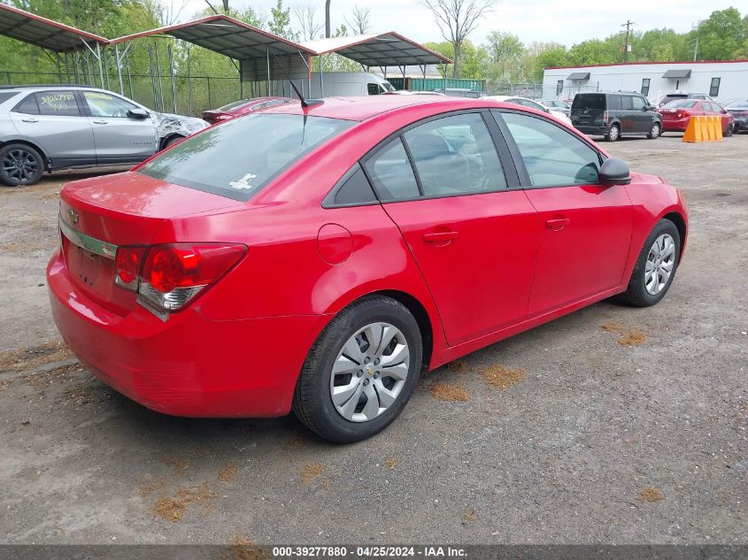 1G1PA5SG7E7410479 | 2014 CHEVROLET CRUZE