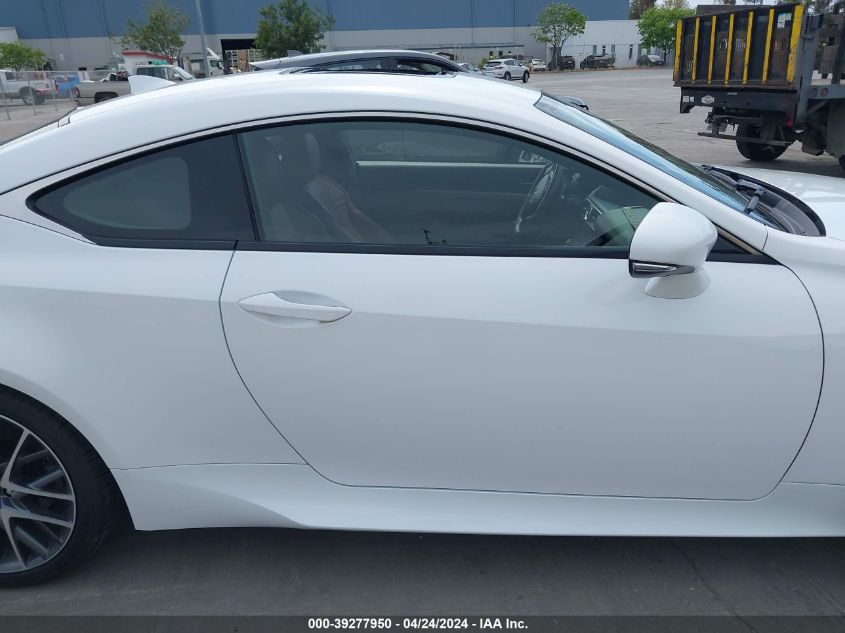 2015 Lexus Rc 350 VIN: JTHHE5BC6F5007098 Lot: 39277950