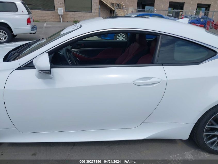 2015 Lexus Rc 350 VIN: JTHHE5BC6F5007098 Lot: 39277950