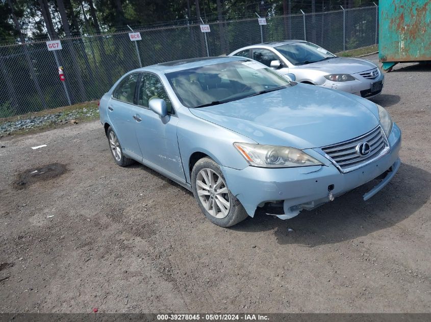 2011 Lexus Es 350 VIN: JTHBK1EG0B2447044 Lot: 39278045