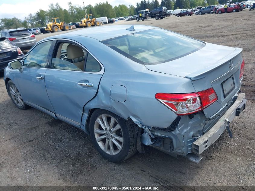 2011 Lexus Es 350 VIN: JTHBK1EG0B2447044 Lot: 39278045