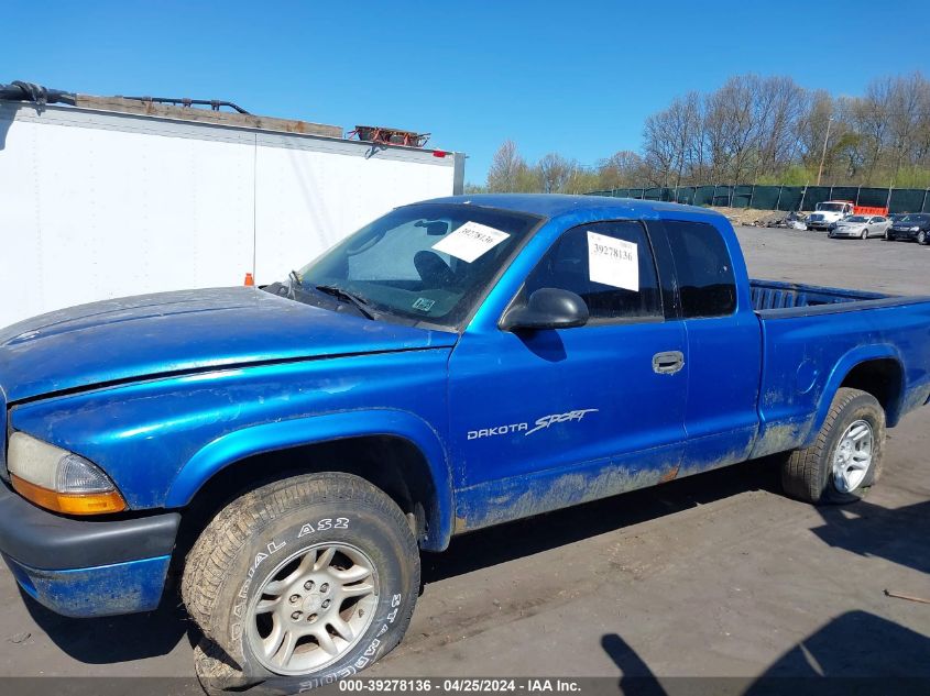 1B7GG22X81S103625 | 2001 DODGE DAKOTA