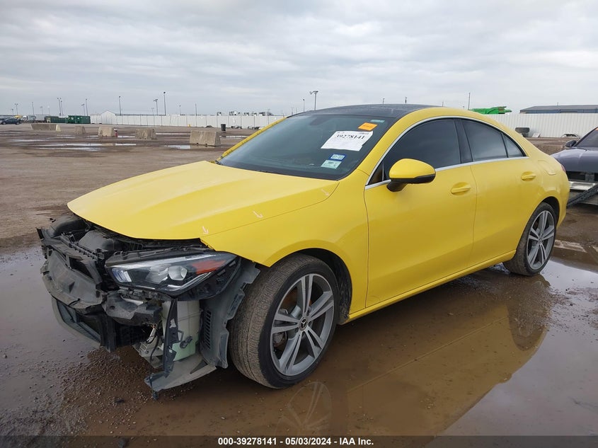 2020 Mercedes-Benz Cla 250 VIN: WDD5J4GBXLN075934 Lot: 39278141