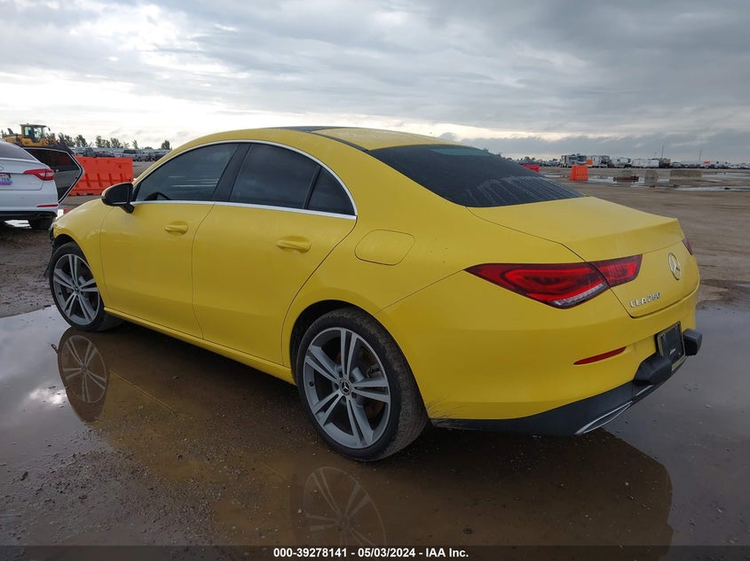 2020 Mercedes-Benz Cla 250 VIN: WDD5J4GBXLN075934 Lot: 39278141