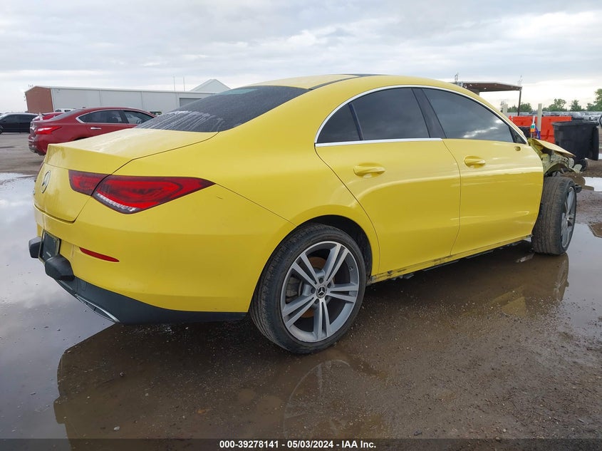 2020 Mercedes-Benz Cla 250 VIN: WDD5J4GBXLN075934 Lot: 39278141