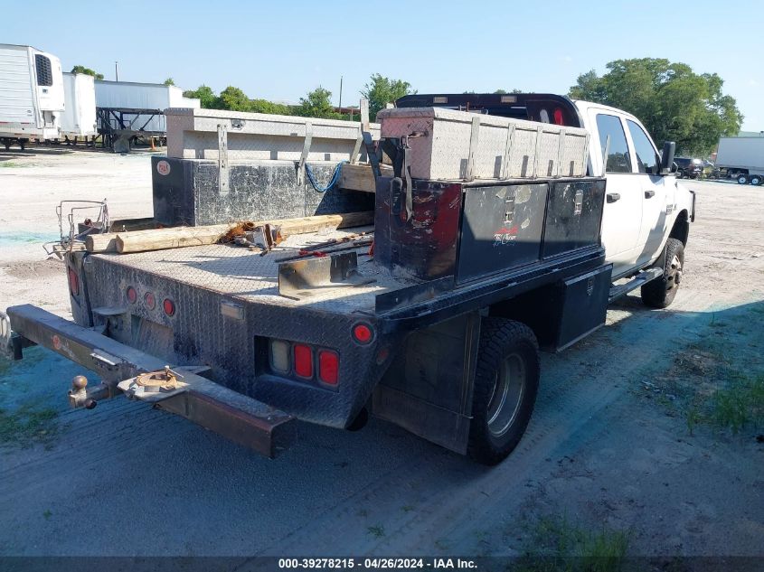 2012 Ram 3500 Chassis St/Slt/Laramie VIN: 3C7WDTCL4CG247904 Lot: 39278215