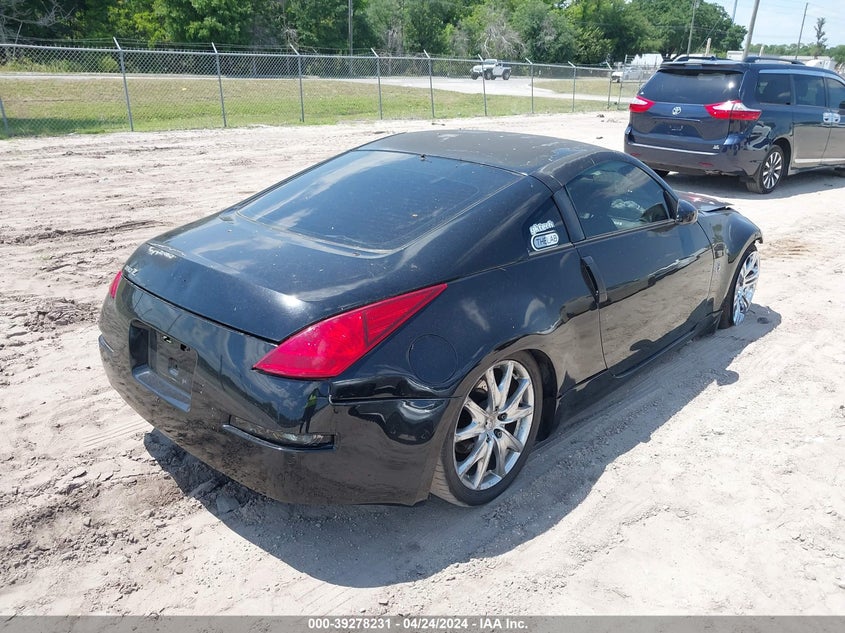 2003 Nissan 350Z VIN: JN1AZ34D93T108924 Lot: 39278231