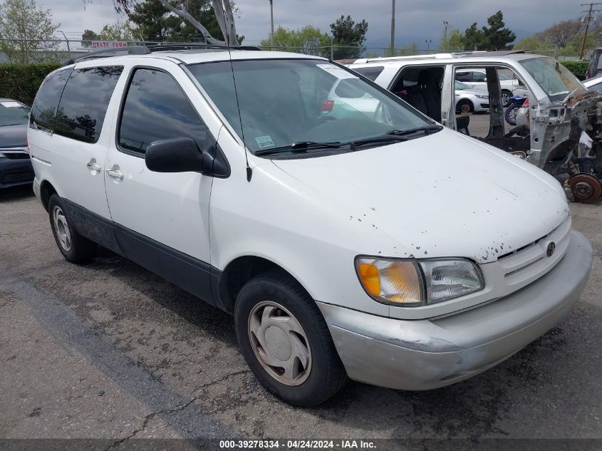 1998 Toyota Sienna Xle VIN: 4T3ZF13C0WU056316 Lot: 39278334