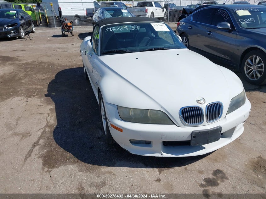 2002 BMW Z3 2.5I VIN: 4USCN33472LM05623 Lot: 39278432
