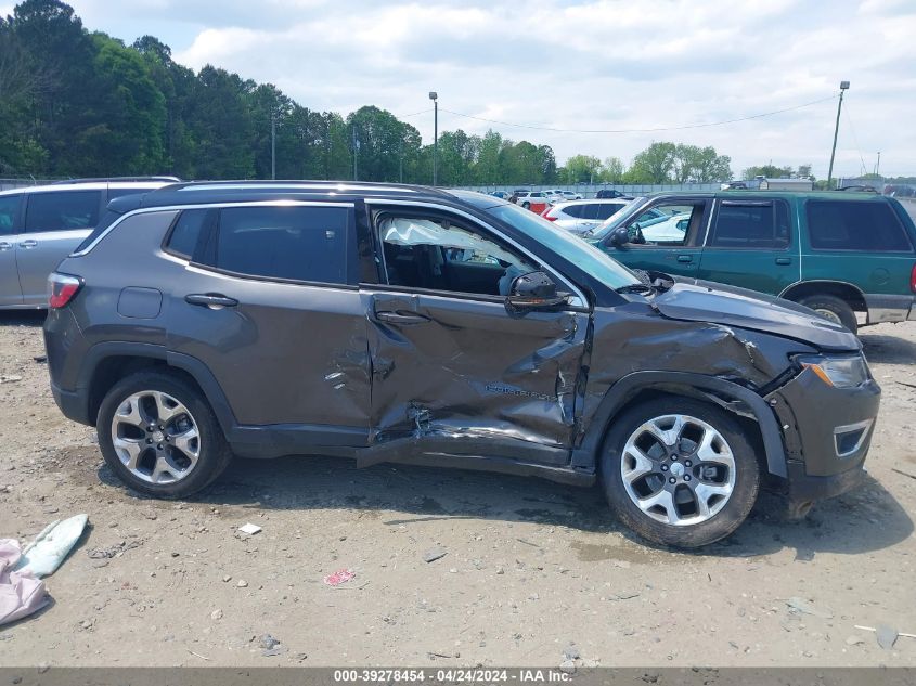 2018 Jeep Compass Limited Fwd VIN: 3C4NJCCB5JT193798 Lot: 39278454