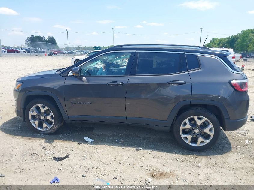 2018 Jeep Compass Limited Fwd VIN: 3C4NJCCB5JT193798 Lot: 39278454