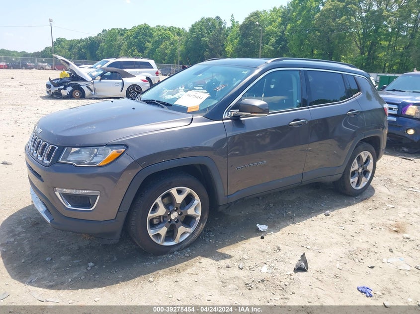 2018 JEEP COMPASS LIMITED FWD - 3C4NJCCB5JT193798