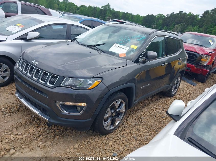 2018 Jeep Compass Limited Fwd VIN: 3C4NJCCB5JT193798 Lot: 39278454