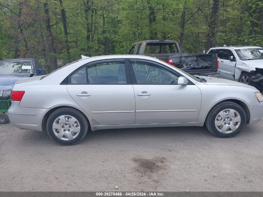 2009 Hyundai Sonata Gls VIN: 5NPET46C19H467126 Lot: 39278466