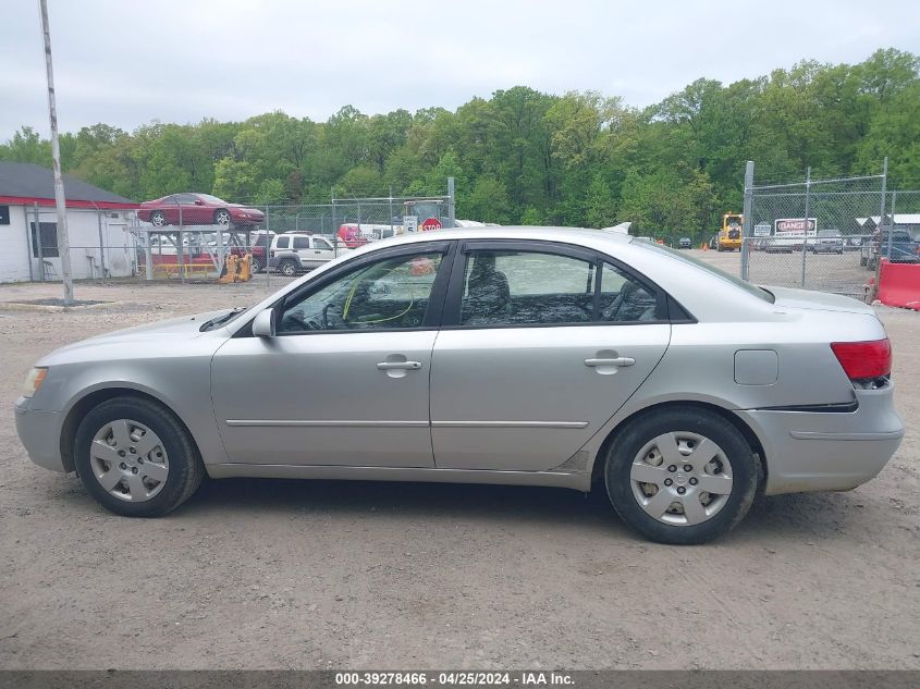 2009 Hyundai Sonata Gls VIN: 5NPET46C19H467126 Lot: 39278466