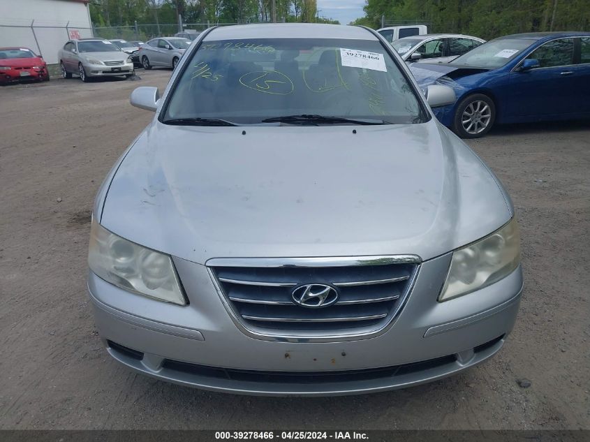 2009 Hyundai Sonata Gls VIN: 5NPET46C19H467126 Lot: 39278466