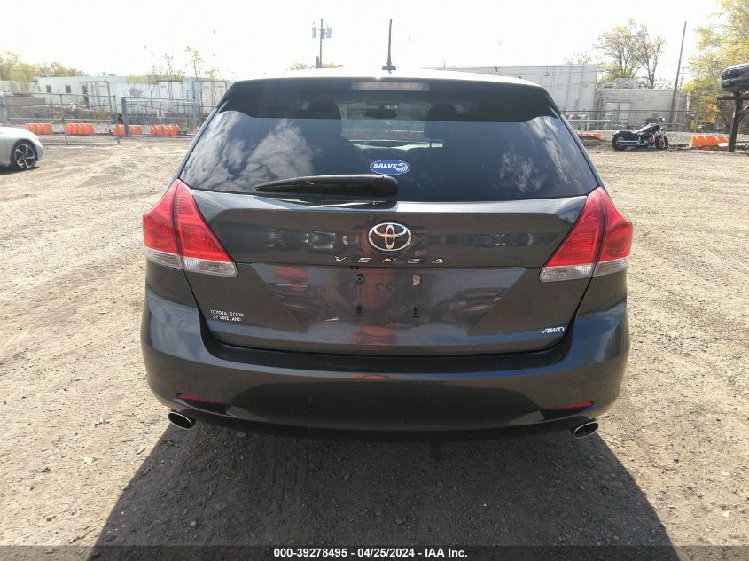 2011 Toyota Venza Base V6 VIN: 4T3BK3BB3BU056550 Lot: 39278495