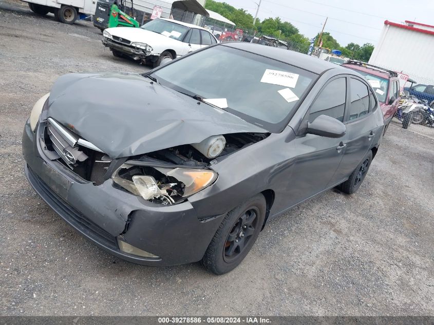 2008 Hyundai Elantra Gls/Se VIN: KMHDU46D88U396332 Lot: 39278586