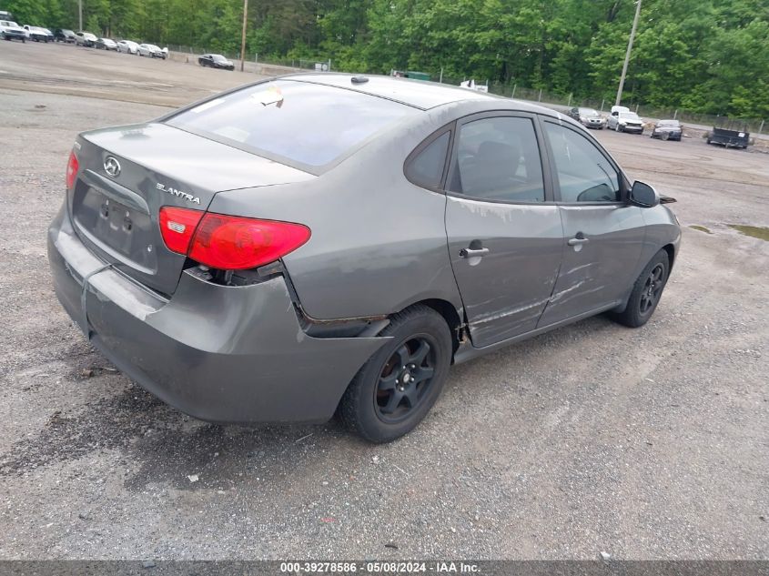 2008 Hyundai Elantra Gls/Se VIN: KMHDU46D88U396332 Lot: 39278586