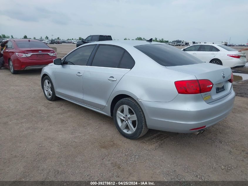 2012 Volkswagen Jetta 2.0L Tdi VIN: 3VWLL7AJ8CM391949 Lot: 39278612