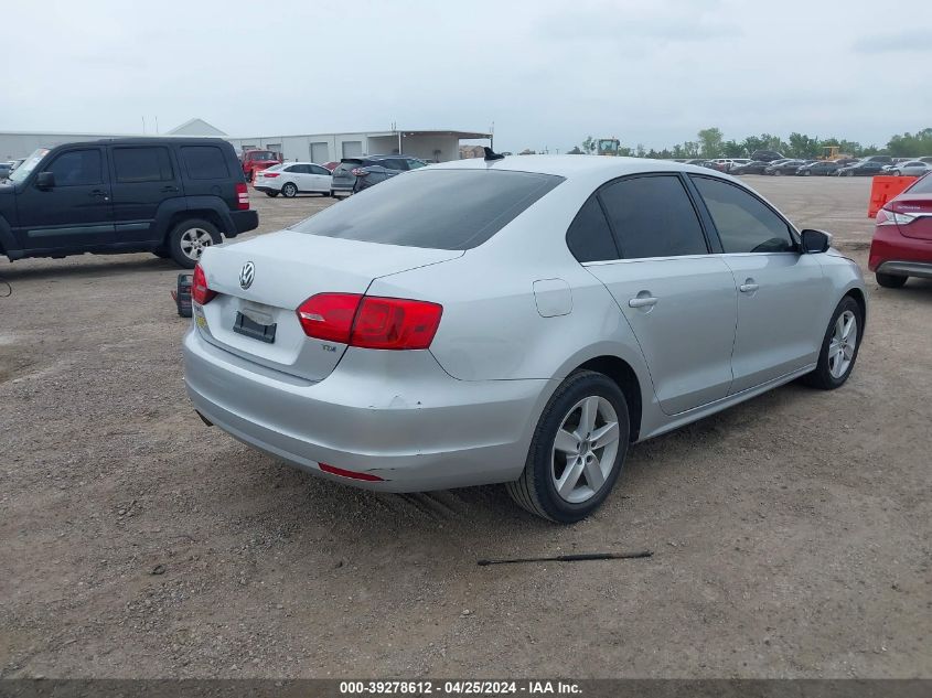 2012 Volkswagen Jetta 2.0L Tdi VIN: 3VWLL7AJ8CM391949 Lot: 39278612