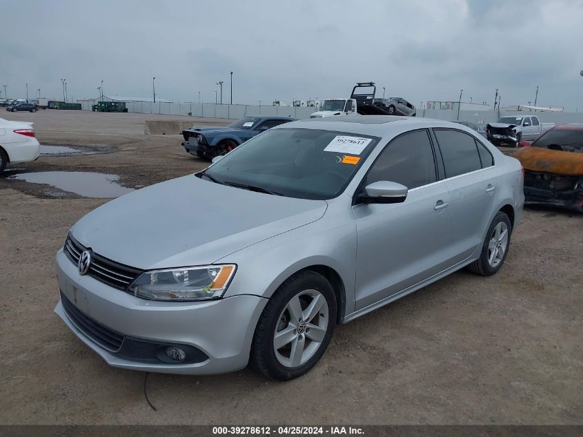 2012 Volkswagen Jetta 2.0L Tdi VIN: 3VWLL7AJ8CM391949 Lot: 39278612