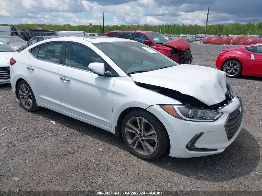 5NPD84LF7HH109913 2017 HYUNDAI ELANTRA - Image 1