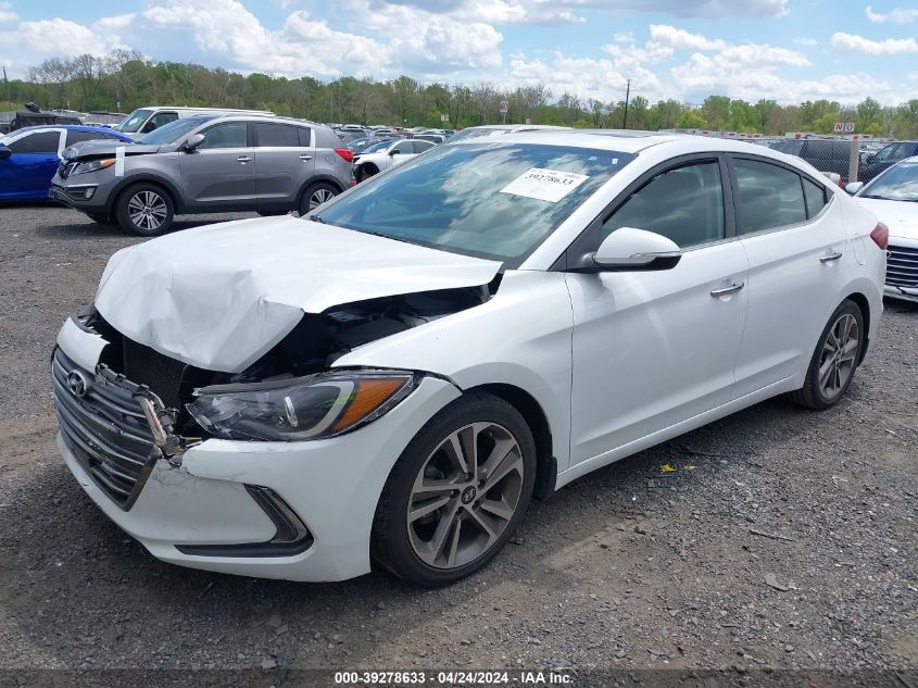 5NPD84LF7HH109913 2017 HYUNDAI ELANTRA - Image 2