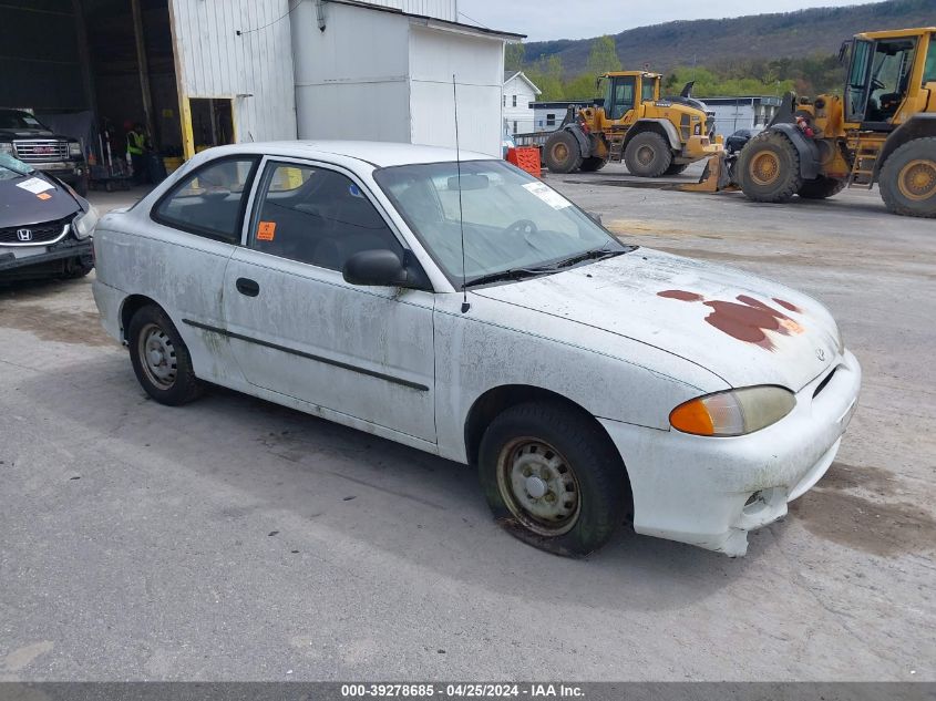 1998 Hyundai Accent L VIN: KMHVD14N7WU345187 Lot: 39278685