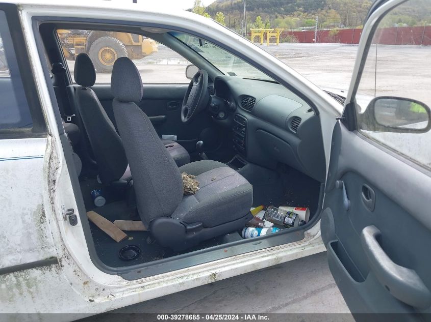 1998 Hyundai Accent L VIN: KMHVD14N7WU345187 Lot: 39278685