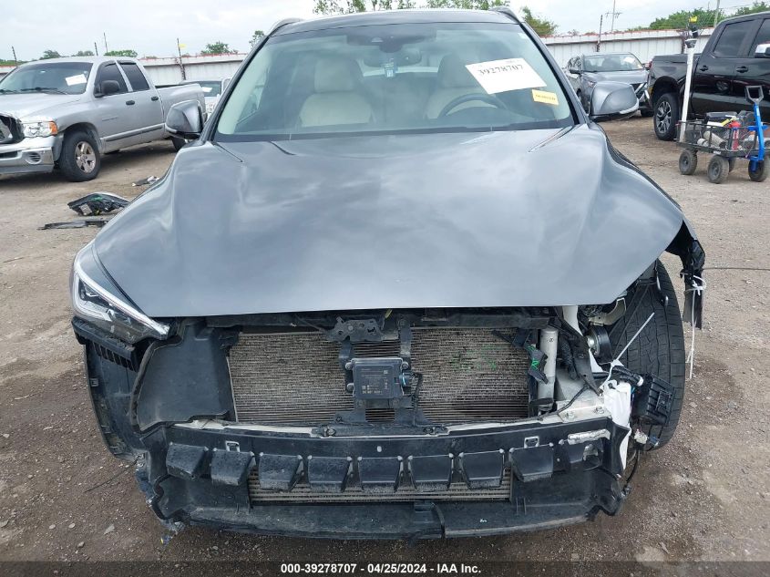 2021 Infiniti Qx50 Sensory Awd VIN: 3PCAJ5CB0MF122909 Lot: 39278707