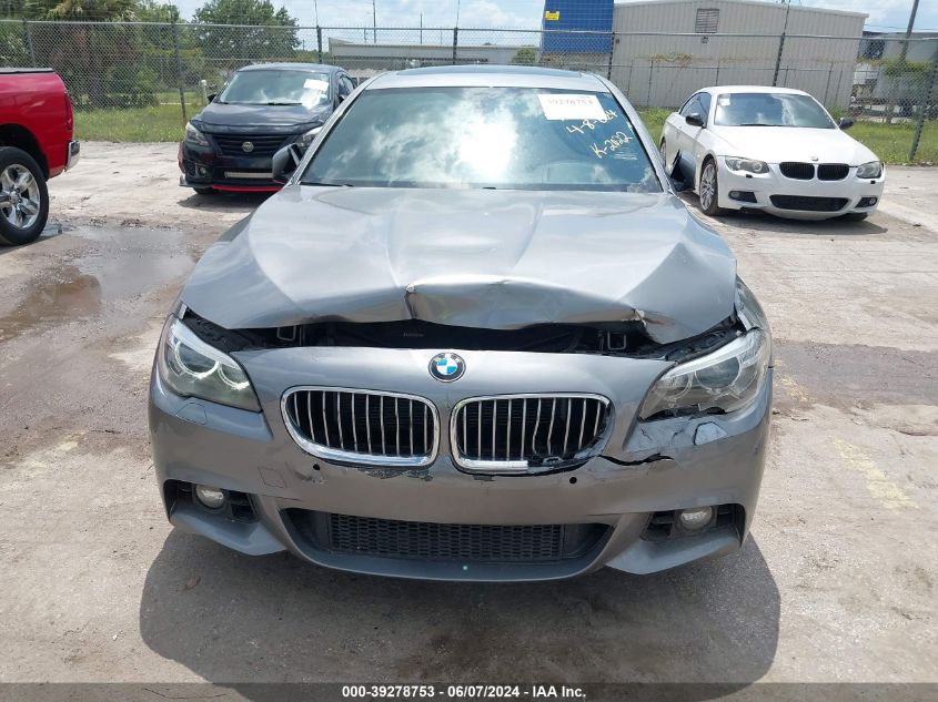 2014 BMW 535I VIN: WBA5B1C53ED478567 Lot: 39278753