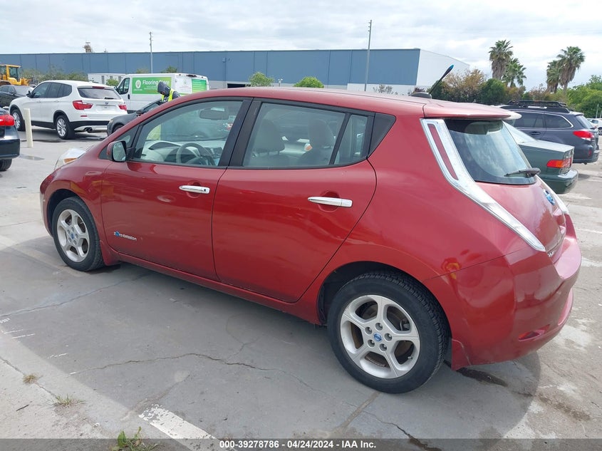 2013 Nissan Leaf Sv VIN: 1N4AZ0CP0DC402260 Lot: 39278786