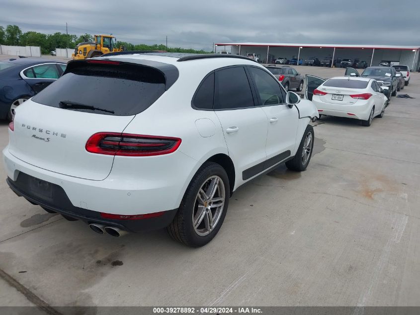 2016 Porsche Macan S VIN: WP1AB2A52GLB41311 Lot: 39278892