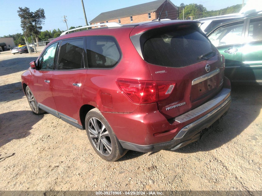 VIN 5N1DR2MM1HC621589 2017 NISSAN PATHFINDER PLATINUM