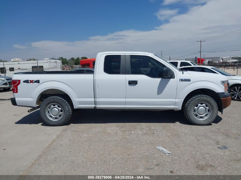 2018 Ford F-150 Super Cab VIN: 1FTFX1E52JKE87353 Lot: 40665750