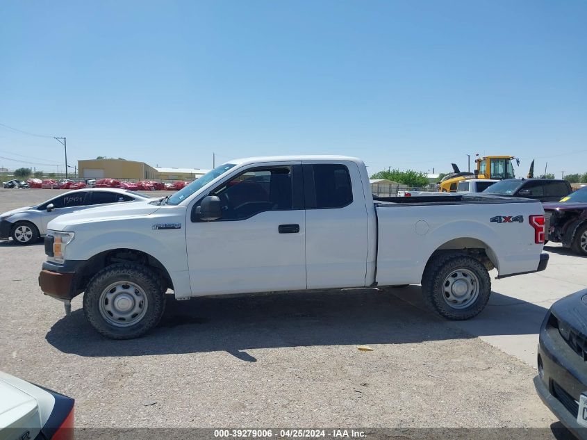 2018 Ford F-150 Super Cab VIN: 1FTFX1E52JKE87353 Lot: 40665750