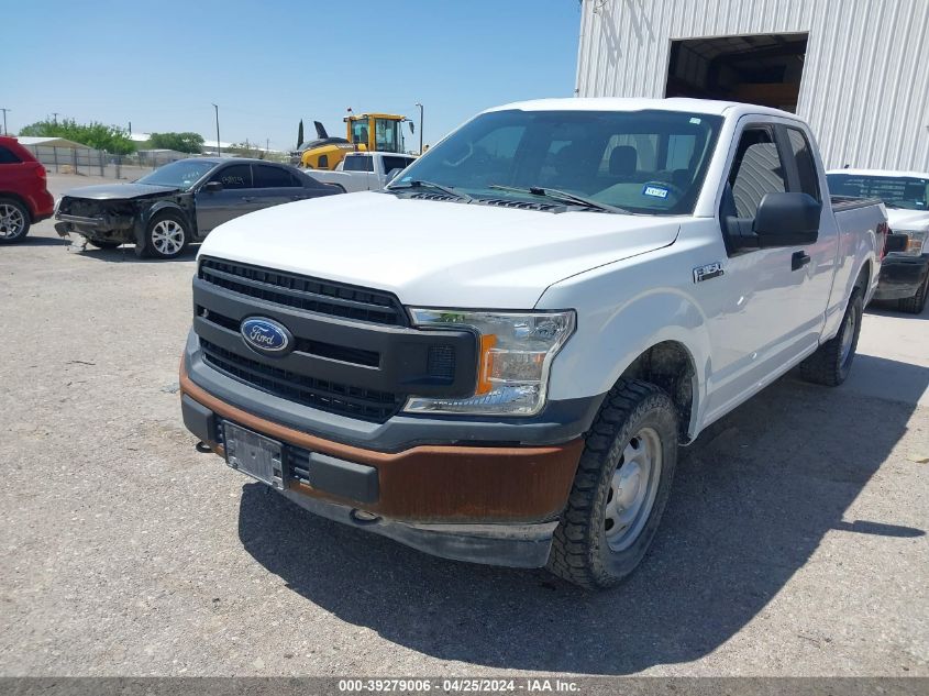 2018 Ford F-150 Super Cab VIN: 1FTFX1E52JKE87353 Lot: 40665750