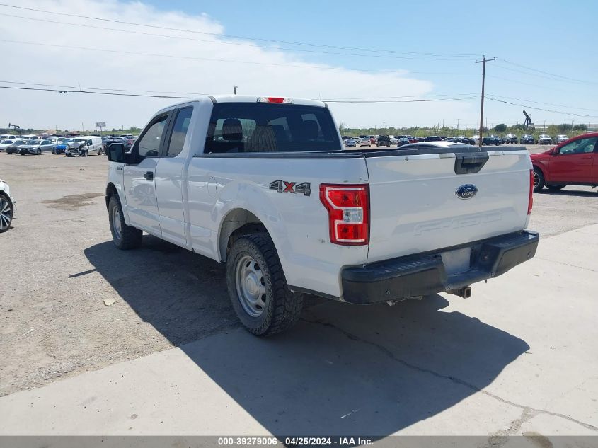 2018 Ford F-150 Super Cab VIN: 1FTFX1E52JKE87353 Lot: 40665750