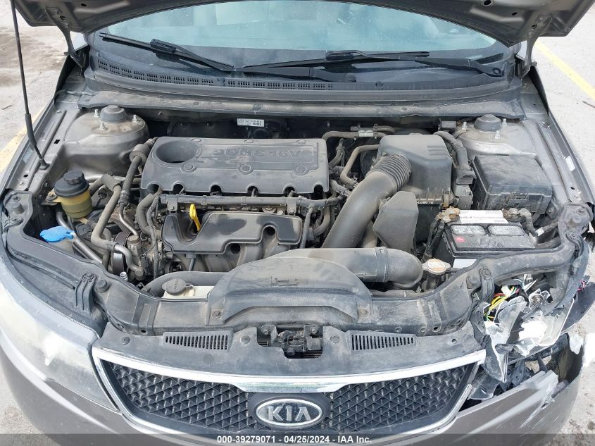 2010 Kia Forte Ex VIN: KNAFU4A24A5272493 Lot: 39279071